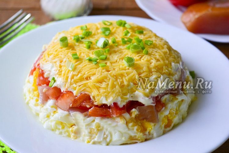 Салат «Минутный», который уже успел обойти по популярности шубу и оливье