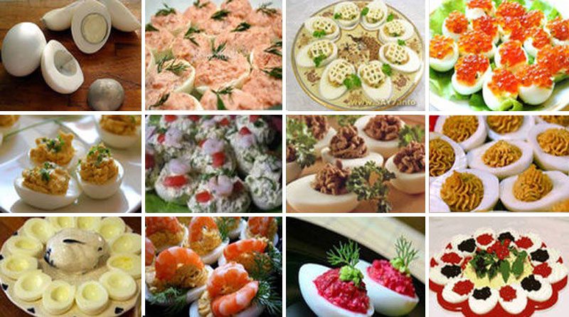 Блюдо на скорую руку: вкусные фаршированные яйца с разными начинками. Целых 26 вариантов! Блюдо на скорую руку: вкусные фаршированные яйца с разными начинками. Целых 26 вариантов!