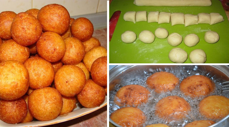 Вкуснейшие творожные шарики! Самый классный рецепт из детства! Вкуснейшие творожные шарики! Самый классный рецепт из детства!