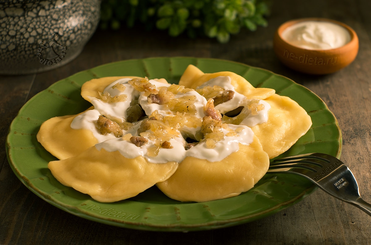 Картофельные вареники — забытый рецепт