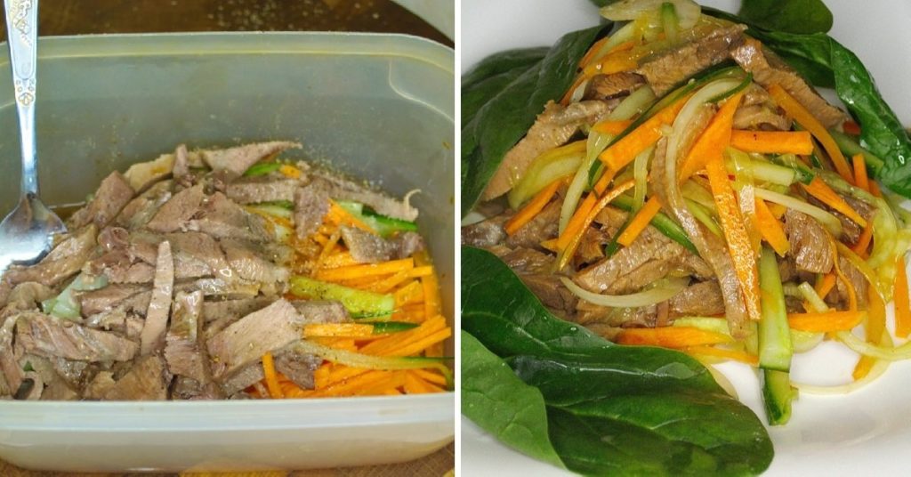 Свекровь занимается подготовкой банкетов к праздникам. Говорит, именно это — самая ходовая закуска. Люди в восторге, а поварам в радость, ведь она так просто готовится.