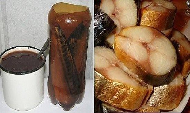 Скумбрия в бутылке, которая получается вкуснее копченой